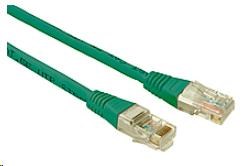 Solarix Patch kabel CAT5E UTP PVC 3m zelený non-snag-proof C5E-155GR-3MB