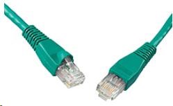Solarix Patch kabel CAT5E UTP PVC 3m zelený snag-proof C5E-114GR-3MB