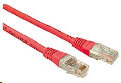 Solarix Patch kabel CAT5E UTP PVC 5m červený non-snag-proof C5E-155RD-5MB