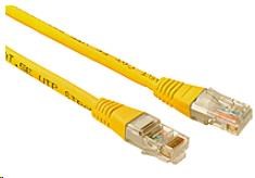 Solarix Patch kabel CAT5E UTP PVC 5m žlutý non-snag-proof C5E-155YE-5MB
