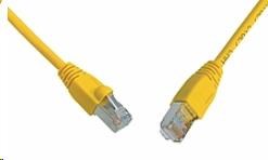 Solarix Patch kabel CAT6 SFTP PVC 10m žlutý snag-proof C6-315YE-10MB