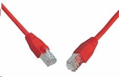 Solarix Patch kabel CAT6 SFTP PVC 3m červený snag-proof C6-315RD-3MB