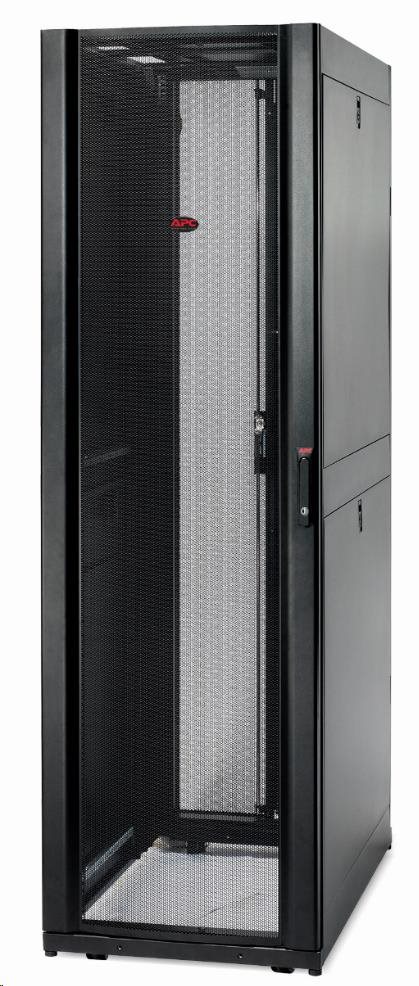APC NetShelter SX 45U 600mm Wide x 1200mm Deep Enclosure with Sides Black