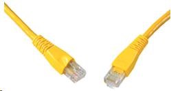 Solarix Patch kabel CAT6 UTP PVC 7m žlutý snag-proof C6-114YE-7MB