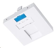 Solarix Modul French style 45 x 45mm pro 1 keystone přímý bílý SXF-M-1-45-WH-P