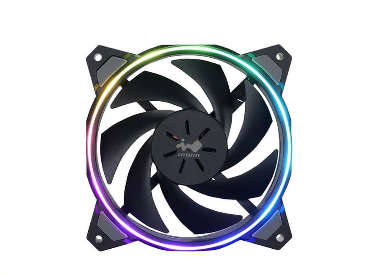 IN WIN Ventilátor Sirius Loop ASL120, RGB,  Triple pack