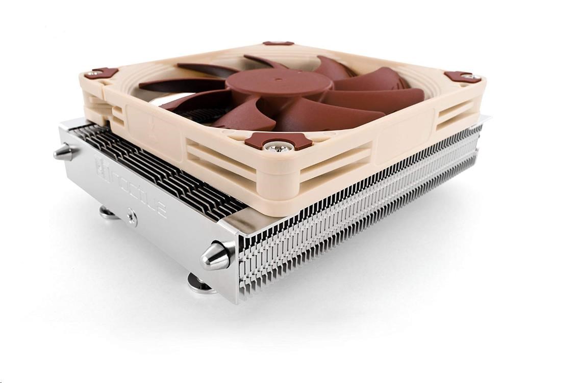 NOCTUA Chladič CPU NH-L9a-AM4, 1x 92mm, AM4, hnědá/stříbrná