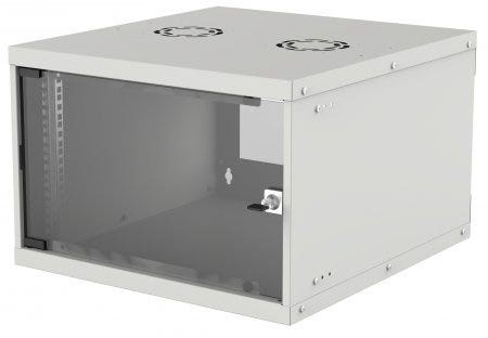 Intellinet 19" BASIC rozvaděč 6U/400mm, šedý, rozložený flatpack