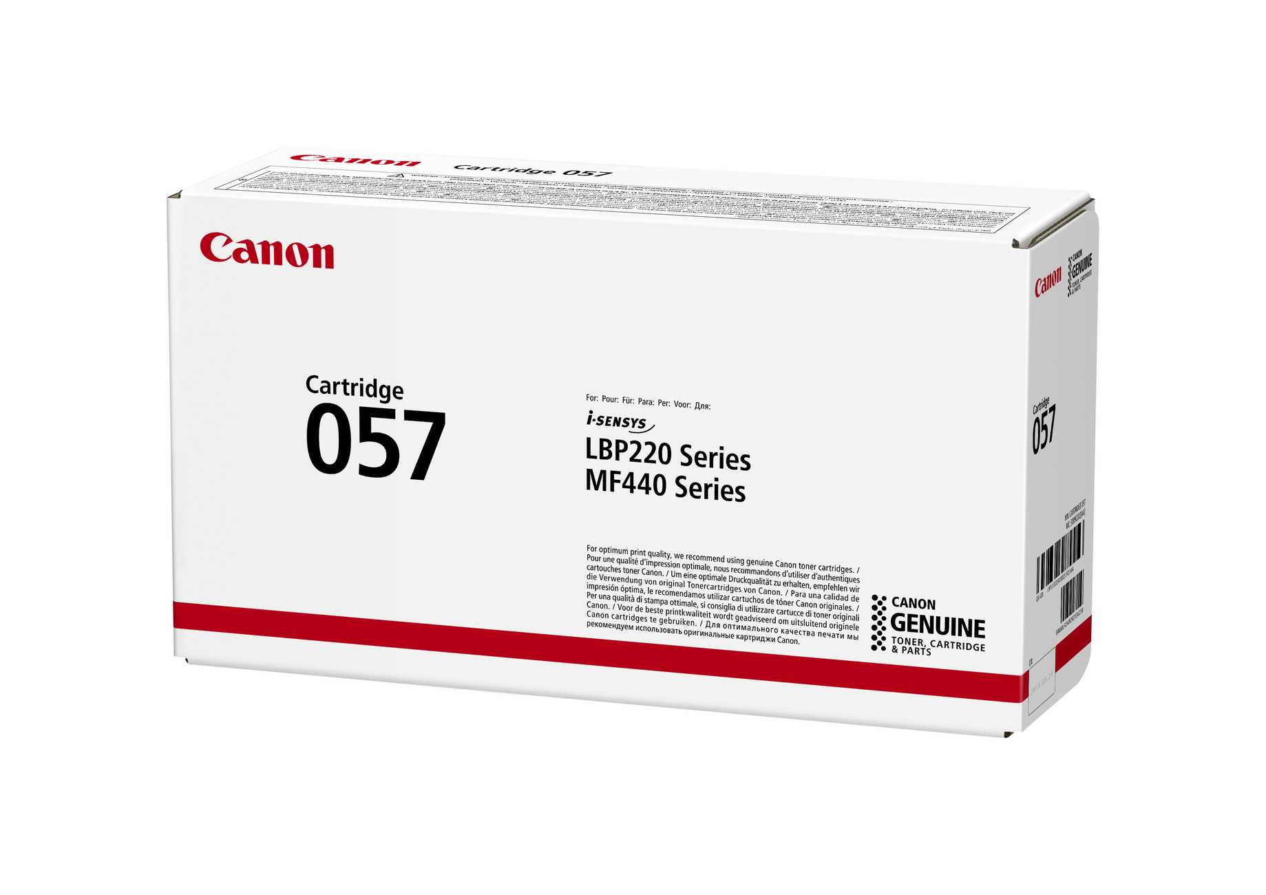 Canon TONER CRG-057 černý pro i-SENSYS MF443dw, MF445dw, MF446x, MF449x, LBP223dw (3 100 str.)