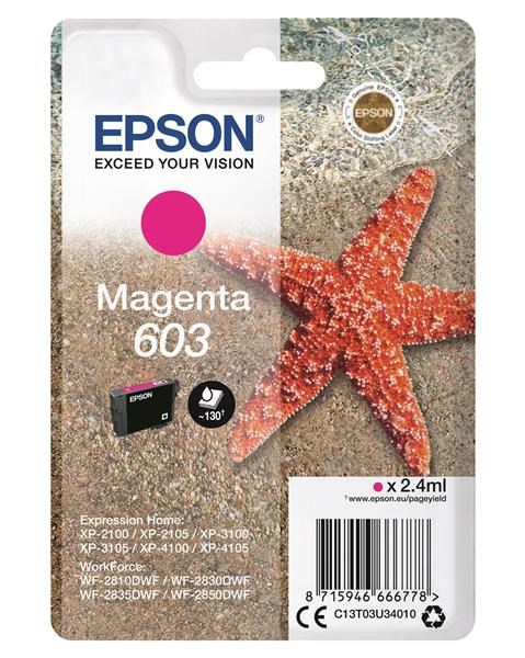 EPSON ink bar Singlepack "Hvězdice" Magenta 603 Ink