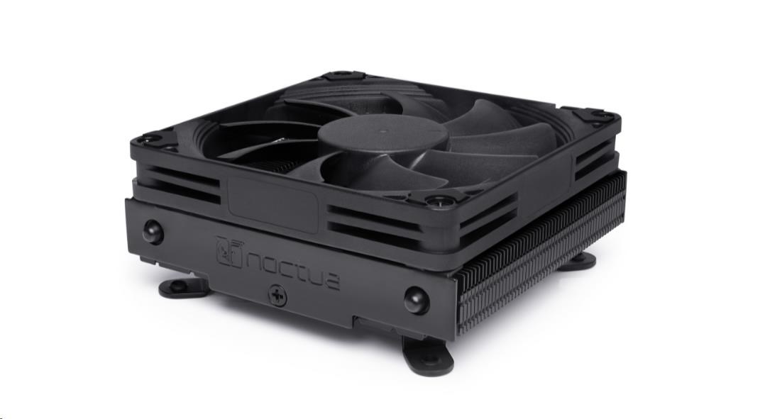 NOCTUA Chladič CPU NH-L9i chromax.black, 1x 92mm, LGA1200, AM4, černá