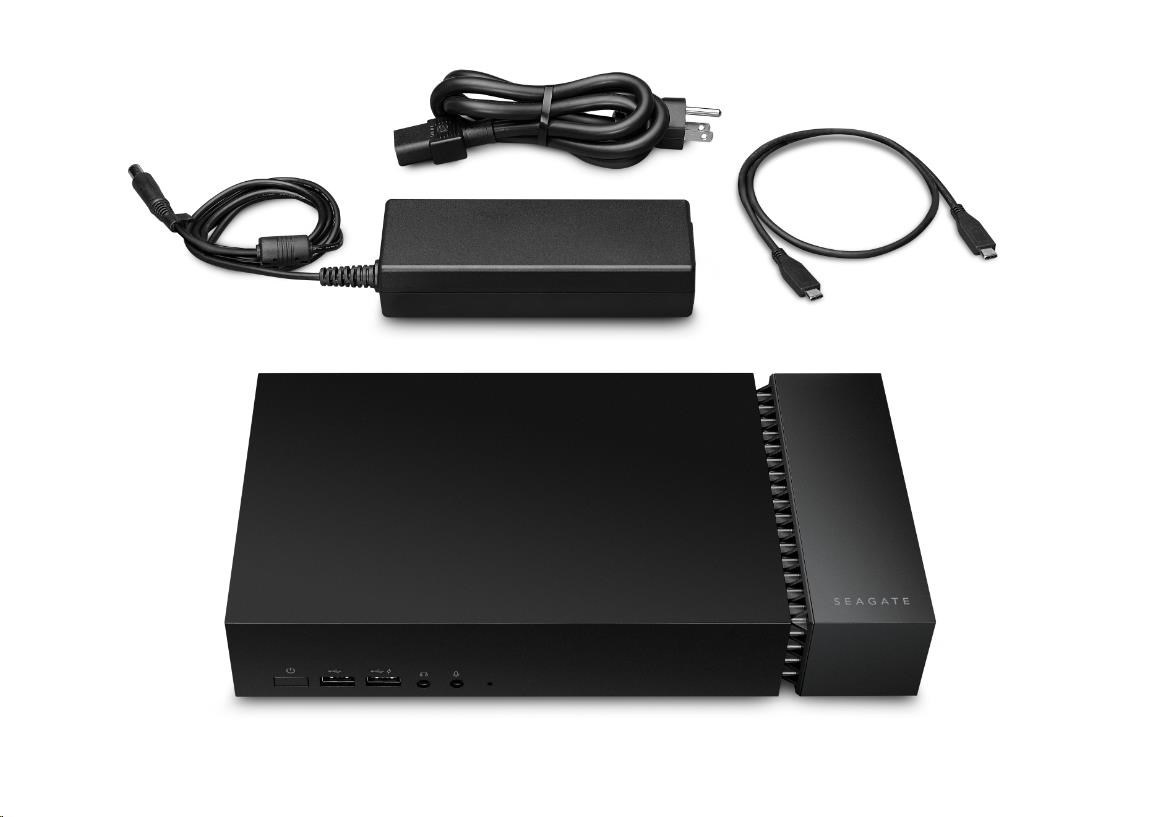 SEAGATE Dokovací stanice FIRECUDA GAMING DOC, Thunderbolt 3, s rozšiřitelným NVMe + 4TB HDD