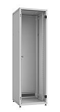 Solarix Rozvaděč LC-50 33U, 600x600 RAL 7035, skleněné dveře, 1-bodový zámek