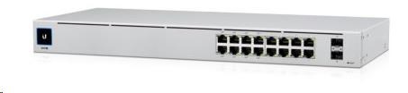 UBNT UniFi Switch USW-16-POE Gen2 [16xGigabit, 8x PoE out 42W, 802.3at/af, 2xSFP, 36Gbps]
