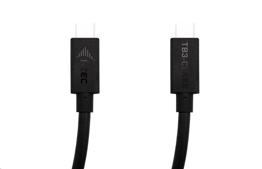 i-tec THUNDERBOLT 3 propojovací kabel (40 Gbps, 100 W Power Delivery) - 150 cm