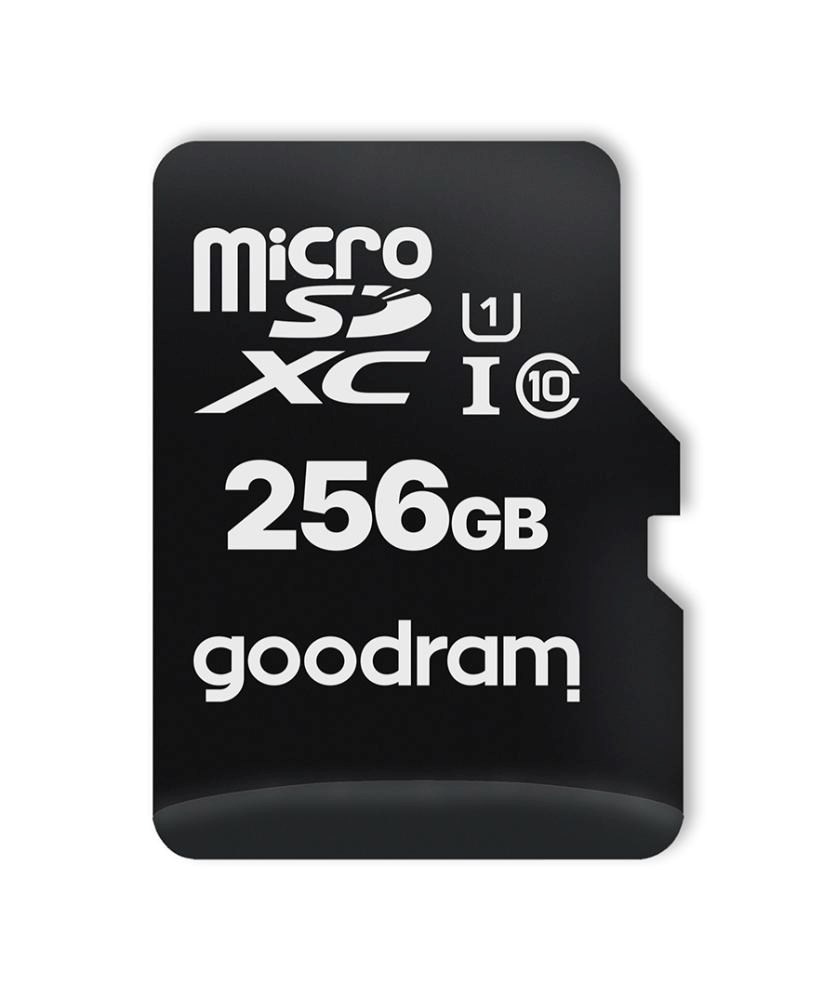 GOODRAM microSDXC karta 256GB M1AA (R:100/W:10 MB/s), UHS-I Class 10, U1 + Adapter