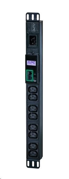 APC Easy PDU, Metered, 1U, 16A, 230V, (8)C13, IEC C14 (2.5m)