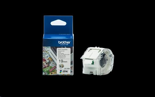 BROTHER Originální barevná kontinuální tisková role Brother CZ-1003, šířka 19 mm, délka 5m - pro VC500W