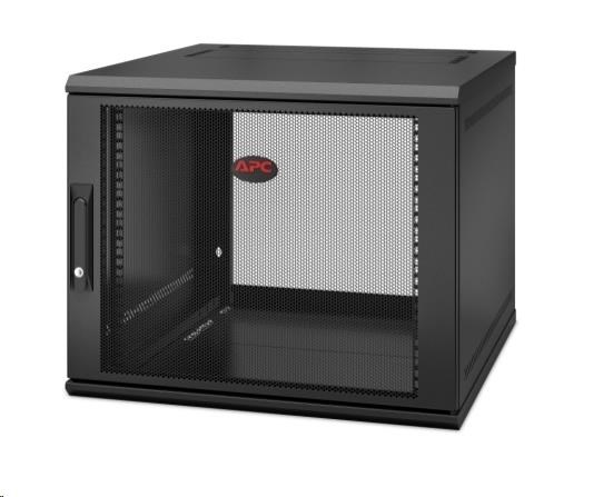 APC NetShelter WX 9U Single Hinged Wall-mount Enclosure 600mm Deep