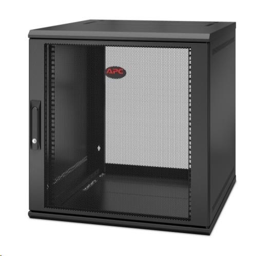 APC NetShelter WX 12U Single Hinged Wall-mount Enclosure 600mm Deep
