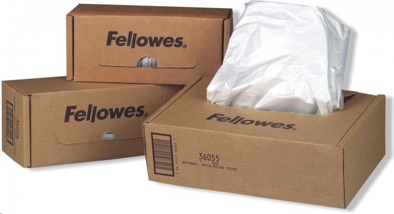 Odpadní pytle pro skartovač Fellowes 75Cs, 73Ci, 79Ci, 450M, 46Ms, 63Cb, balení 100ks