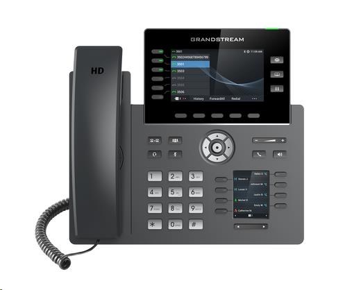 Grandstream GRP2616 [VoIP telefon - 6x SIP účet, HD audio, 48 prog.tl+6 předvoleb, 2xLAN 1Gbps, WiFi,USB,Bluetooth,PoE]