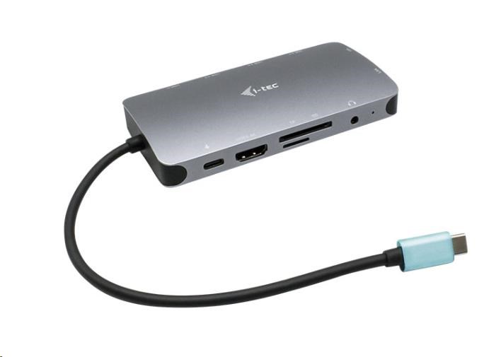 i-tec USB-C Metal Nano Dock HDMI/VGA with LAN + Power Delivery 100 W