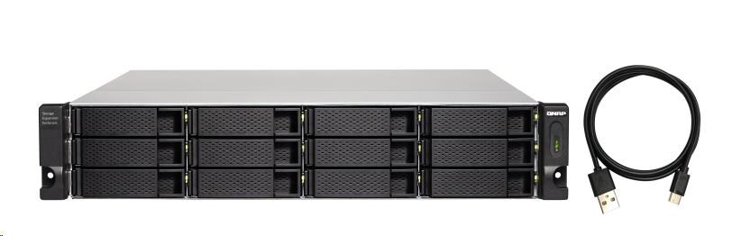 QNAP TL-R1200C-RP rozšiřující jednotka QNAP NAS (12xSATA,USB-C 3.2 Gen2,RP)