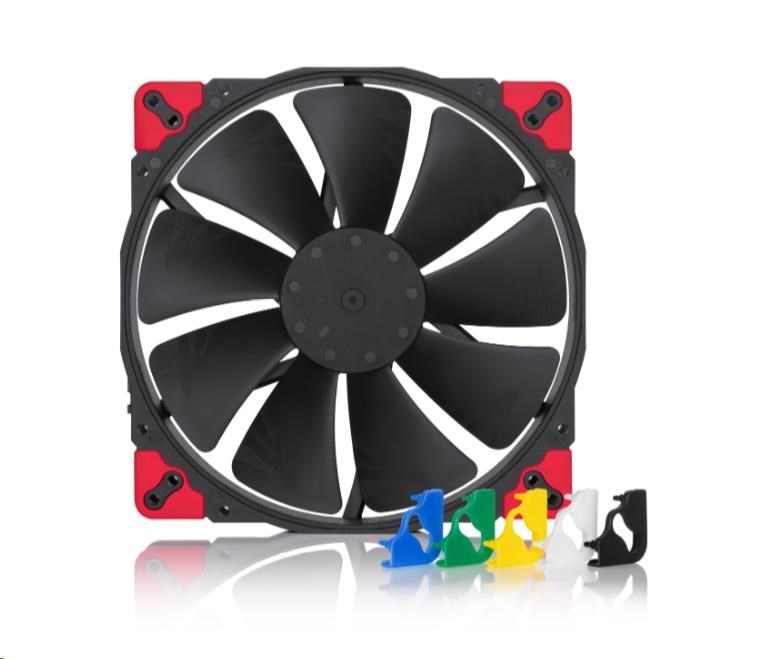 NOCTUA Ventilátor NF-A20 PWM CH.BK.S, 200mm, černá