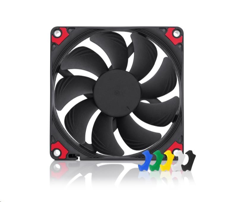 NOCTUA Ventilátor NF-A9x14 HS-PWM CH.BK.S, 92mm, černá