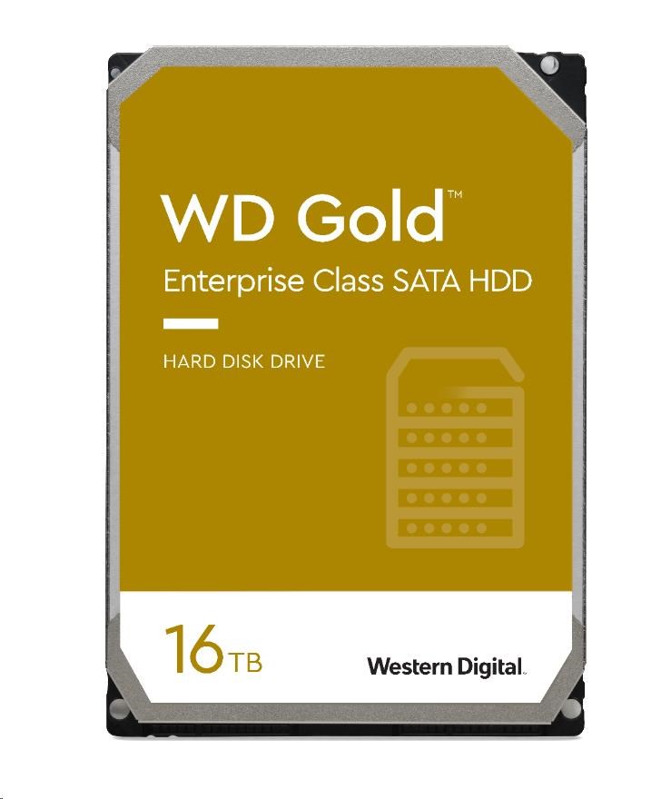 WD GOLD WD161KRYZ 16TB, SATA III 3.5", 512MB 7200RPM, 262MB/s, CMR, Enterprise