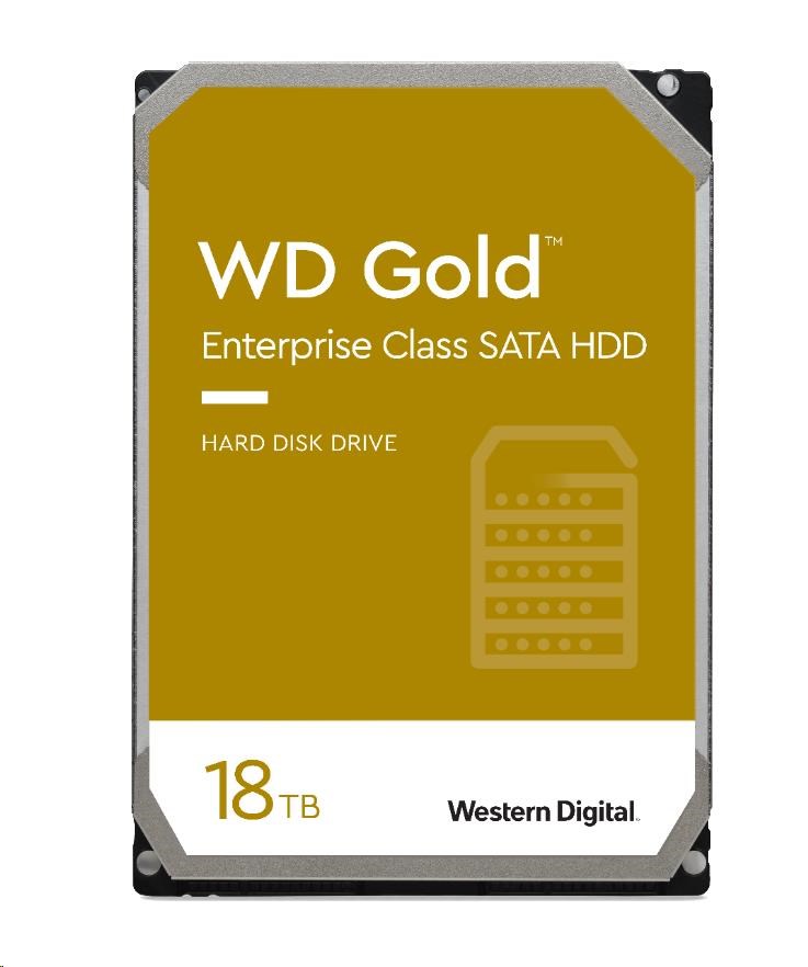 WD GOLD WD181KRYZ 18TB, SATA III 3.5", 512MB 7200RPM, 269MB/s, CMR, Enterprise
