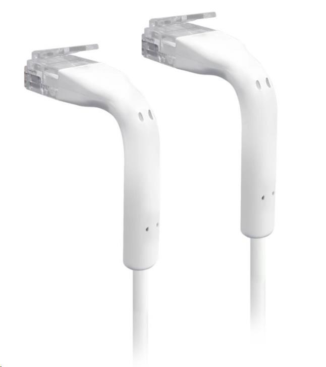 UBNT UniFi Ethernet Patch Kabel [0,3m, Cat6, UTP, licna, bílý]