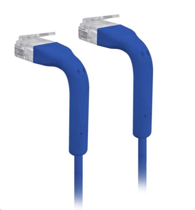 UBNT UniFi Ethernet Patch Kabel [0,3m, Cat6, UTP, licna, modrý]