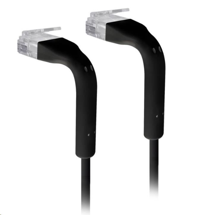 UBNT UniFi Ethernet Patch Kabel [5m, Cat6, UTP, licna, černý]