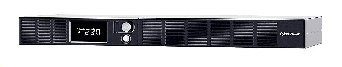 CyberPower GreenPower Office LCD II RM UPS 1500VA/900W, 1U, hloubka 38.9 cm
