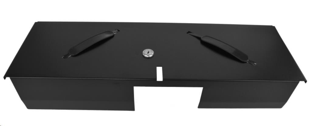 Virtuos kovový uzamykatelný kryt pro FT-460xx, SK-500, černý