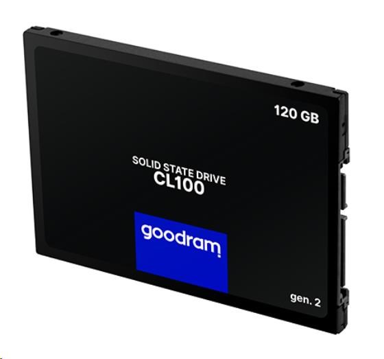 GOODRAM SSD CL100 Gen.3 120GB, SATA III, 2.5", (R:500/W:360MB/s)