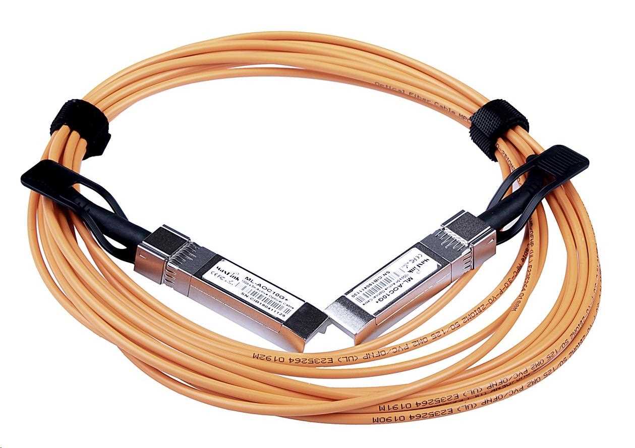 MaxLink 10G SFP+ AOC optický kabel, aktivní, DDM, cisco comp., 10m