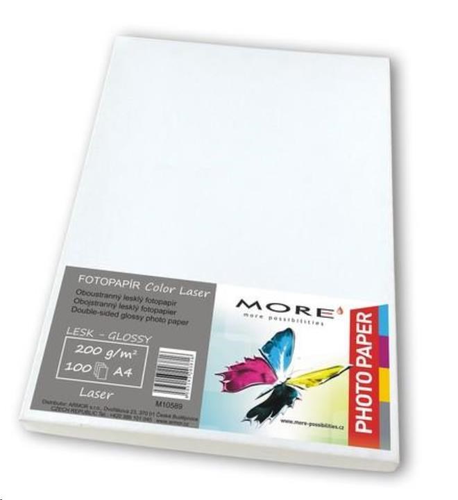 ARMOR More Hlazený Color Laser papír; 200g/m2; oboustranný; 100 listů str., Color Laser