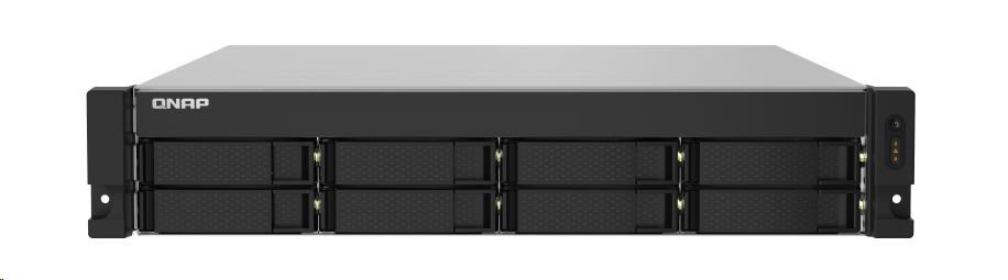 QNAP TS-832PXU-4G (4C/Cortex-A57/1,7GHz/4GBRAM/8xSATA/2x2,5GbE/2xSFP+/4xUSB3.2/1xPCIe)