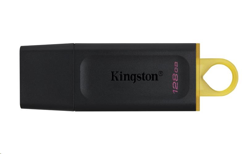 Kingston Flash Disk 128GB USB3.2 Gen1 DataTraveler Exodia (Black + Yellow)