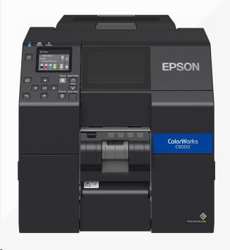 Epson ColorWorks CW-C6000Pe, peeler, disp., USB, Ethernet, black