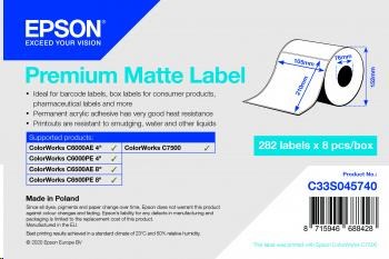 Epson label roll, normal paper, 105x210mm