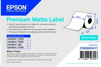 Epson label roll, normal paper, 51mm