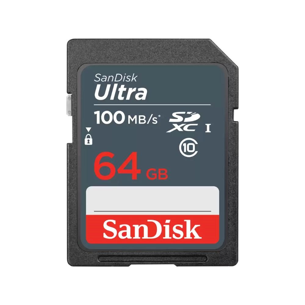 SanDisk SDXC karta 64GB Ultra (100MB/s Class 10 UHS-I)