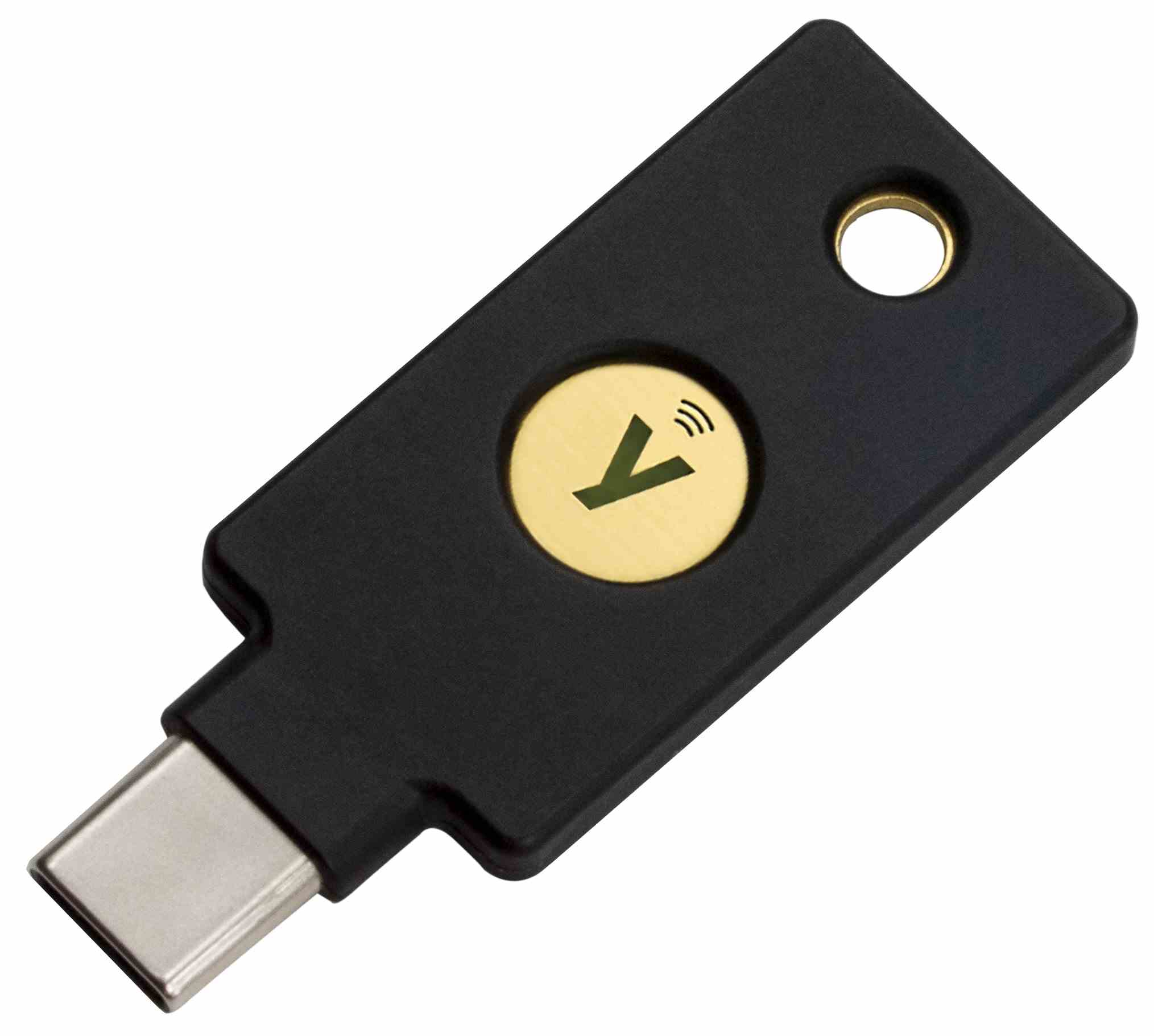 YubiKey 5C NFC - USB-C, klíč/token s vícefaktorovou autentizaci (NFC), podpora OpenPGP a Smart Card (2FA)
