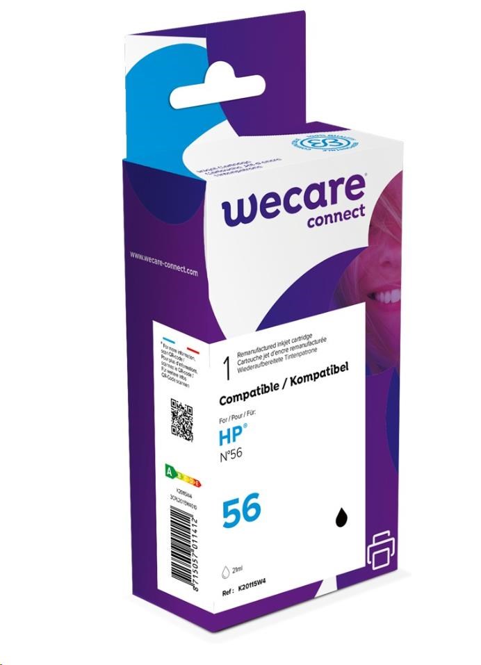 WECARE ARMOR cartridge pro HP DJ 5150/5652/OJ4110 černá (C6656A) 21 ml, 550 str