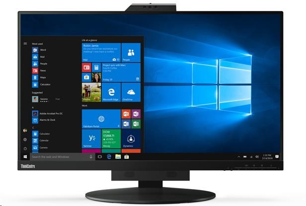 LENOVO LCD TIO 27 - 27",IPS,mat,16:9,2560x1440,178/178,4/6/14ms,350cd/m2,1000:1,HDMI,DP,USB,VESA,Pivot,cam,repro