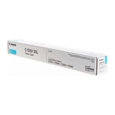 Canon toner iR-C55xx, C57xx cyan (C-EXV51L) (26000 str.)